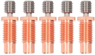 Heatbreak bi-metalen keel voor 3D-printer, 5 stuks