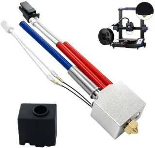 Hotend 3d printer 0.4mm volcano stijl
