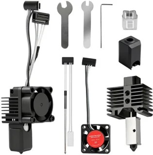 Hotend kit voor bambulab 3d printer - 0,5 mm - hardened staal