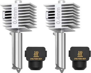 Hotend-upgrade 0,4 mm, roestvrij staal, geïntegreerd, 2 stuks - ServiceTopper
