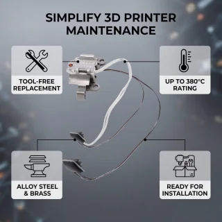 Hotend-verwarmingsmontageset voor AD5X 3D-printer