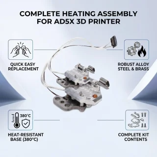 Hotend-verwarmingsmontageset voor AD5X 3D-printer