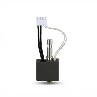 Hotend voor 3D-printer met messing mondstuk van 0,4 mm