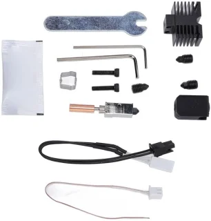 Hotendkit voor 3D-printer met stalen mondstuk - ShopVlot
