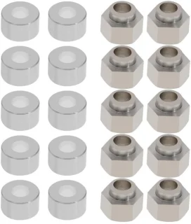 Isolatiekolom, hexagonaal, 10 stuks