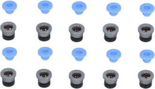 Jhubers pneumatische ventielkoppen 10 stuks
