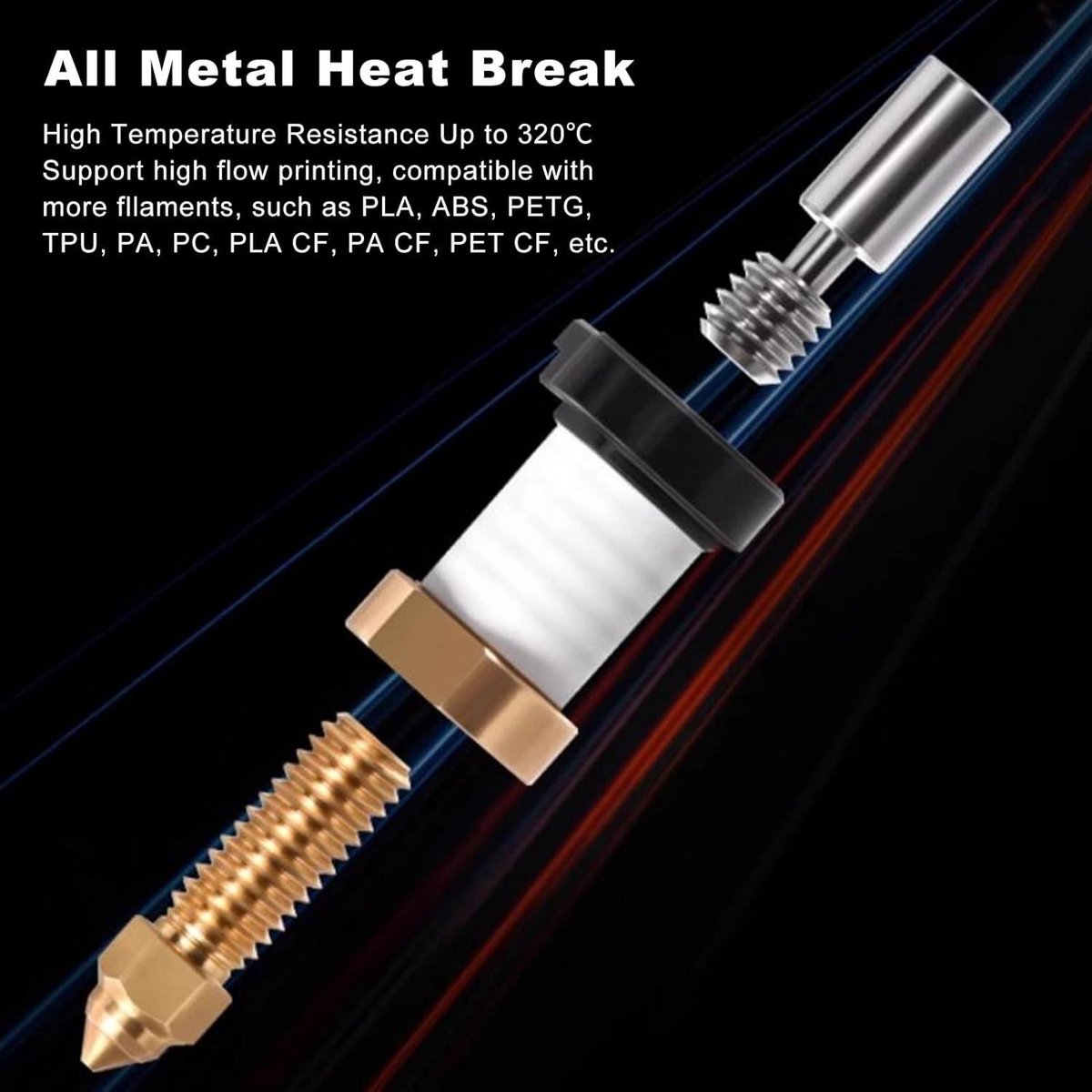 Wat vinden we goed aan de K1 Heat Block Kit Keramisch 320 ℃ voor 3D-printer