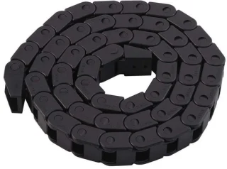 Kabelketting 1 meter zwart nylon 10x10 mm - ServiceTopper