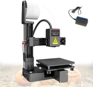 Kleine 3d-printer zwart