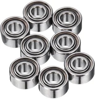 Kleine lagers MR52ZZ 2 mm x 5 mm - 8 stuks - m-winkel