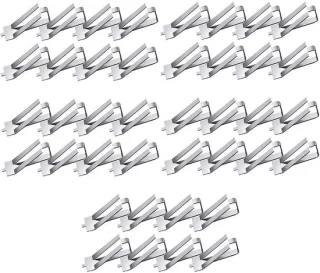 Klemmen 40 stuks voor 3D-printer, glazen bed clips
