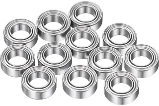Kogellagers 5 x 9 x 3 mm - diepgroef - m-winkel