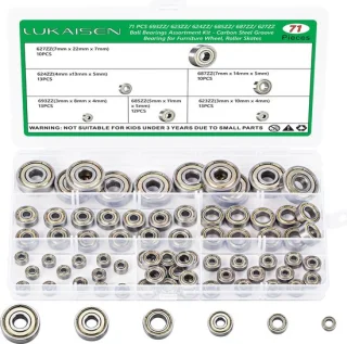 Kogellagerset set van 71 stuks