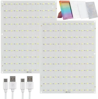 LED backlight board kit – CMYK lithophane – vervanging voor 3D fotomodellen