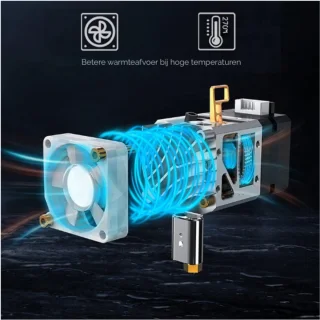 Lite Direct Drive Extruder Kit voor Ender 3 Pro/B1/BX en Voron V0.2.4 3D-printer