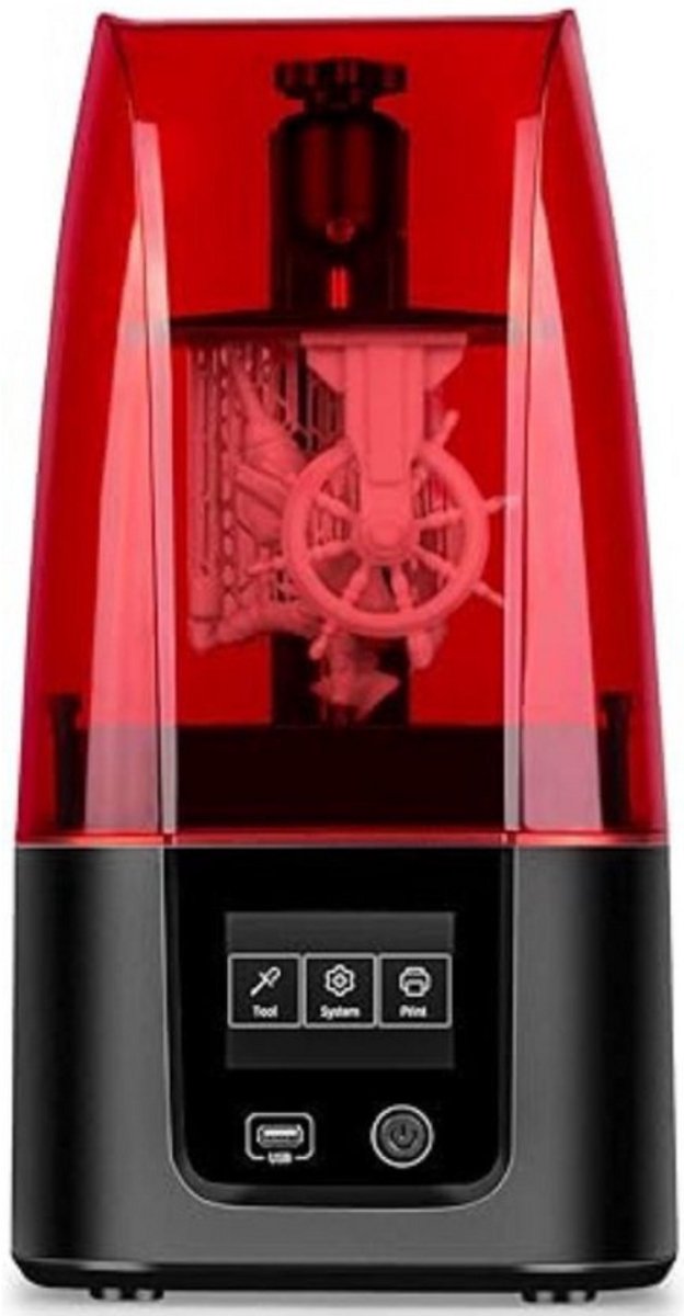 De Luxe 3D Printer Bouwpakket Rood in één oogopslag