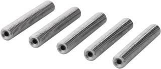 M6 PTFE-buis voor 3D-printer MK8 Extruder 1.75mm RVS 5 stuks (M6 * 40mm)