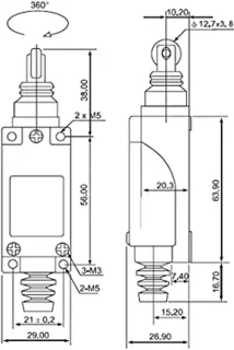 ME ME-8122 Limit Switch (4 pcs)