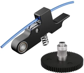 Metalen niveautrekker en draagarm voor Titan Aero Prusa i3