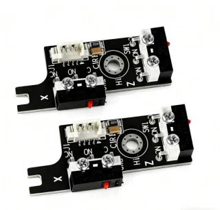 Micromechanische eindstops voor X- en Z-as, set van 2