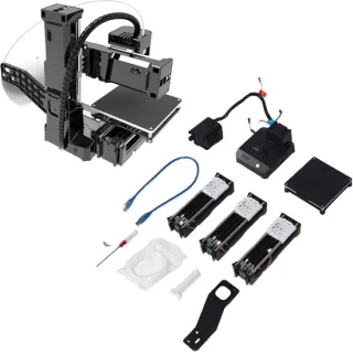 Mini 3D printer 10x10x10 cm wit