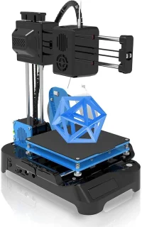 Mini 3D-printer 10x10x10 cm Zwart