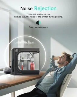 Mini 3D-printer behuizing 460 x 460 x 550 mm
