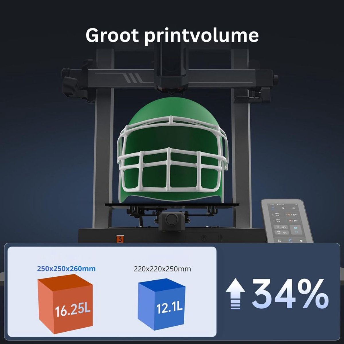 Mini 3D Printer Bouwpakket voor Beginners