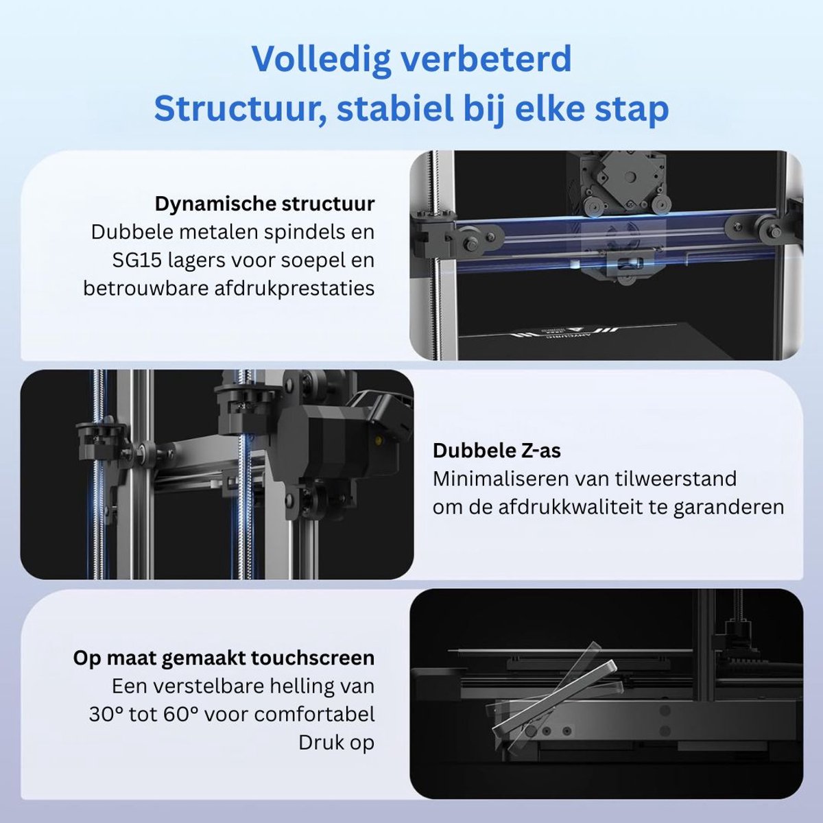 Mini 3D Printer Bouwpakket voor Beginners