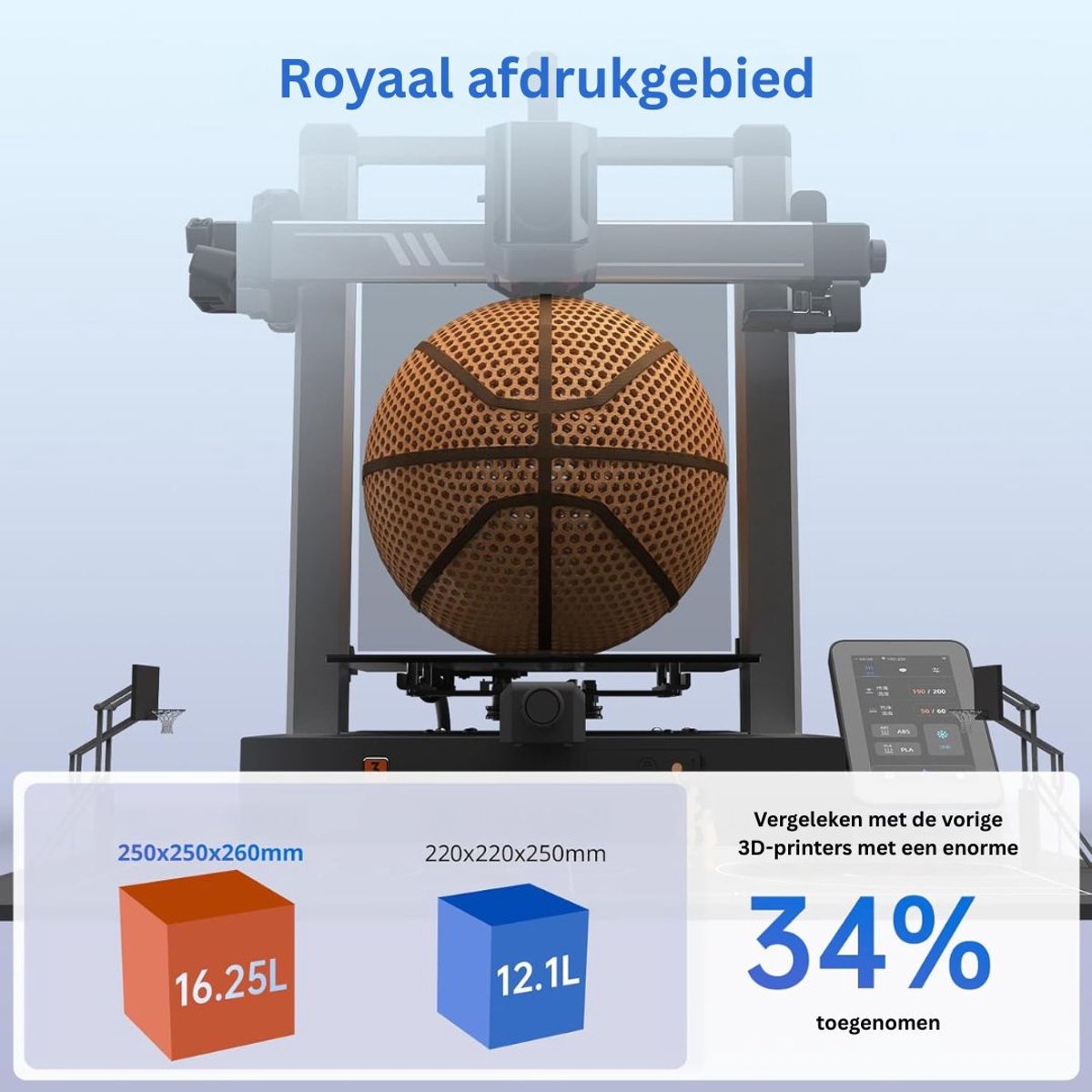 Mini 3D Printer Bouwpakket voor Beginners