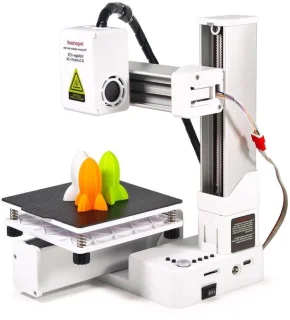 Mini 3d printer compact zwart