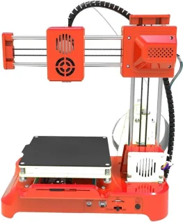 Mini 3d printer - desktop kinderprinter - oranje