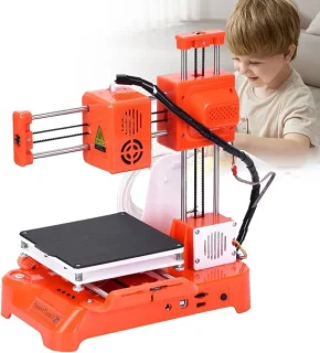 Mini 3d printer desktop kit zwart