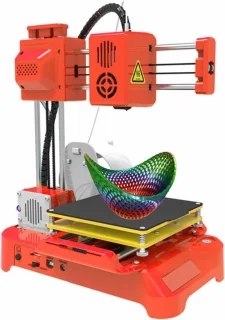Mini 3D-printer Desktop Oranje 100x100x100mm
