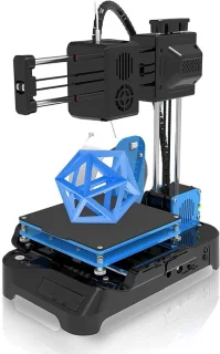 Mini 3D-printer kinderprinter - zwart
