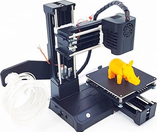 Mini 3D Printer TPU PLA Zwart 10x10x10 cm
