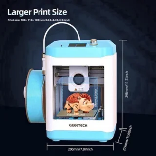 Mini 3D-printer voor desktoptegenover beginnenden