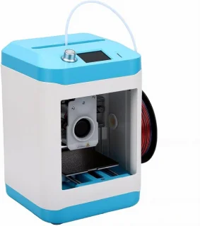 Mini 3d-printer zwart 100x110x100 mm