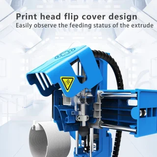 Mini 3D Printer Zwart - Draagbaar - TPU & PLA
