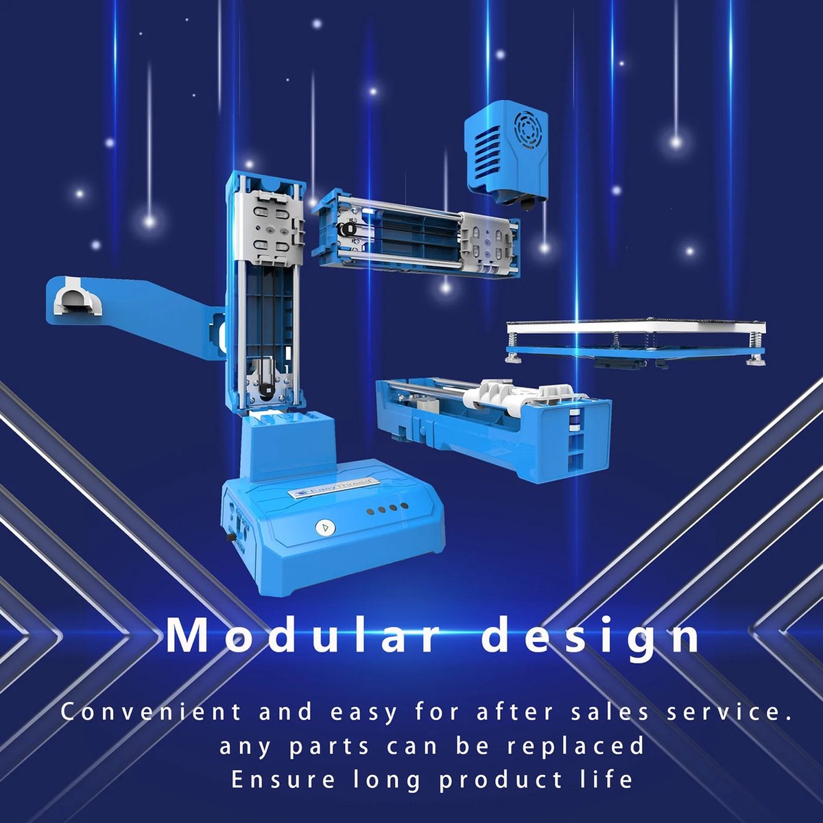 Mini 3D Printer Zwart