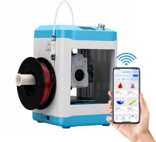 Mini 3d printer zwart