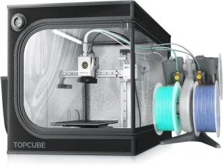 Mini 3D-printerbehuizing 460 x 460 x 550 mm review