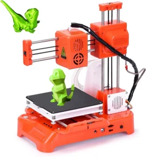 Mini desktop 3d printer oranje
