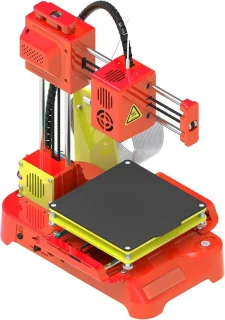 Mini desktop 3d printer zwart