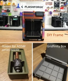 MiShar Flashforge Avonturier 5M 3D-printer