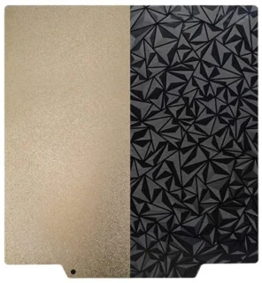 MTTproducts bouwplaat 250x250 mm - getextureerde PEI/gladde PEO - 3d-printerbed
