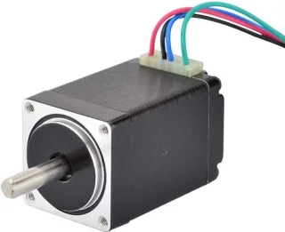 Nema 11 stappenmotor, 1,8 graden, 9,5 Ncm, 0,67 A, 28 x 45 mm, 4 draden
