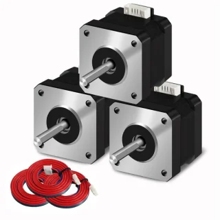 Nema 17 stappenmotor 42-34 pancake - 1,5A-3,0V