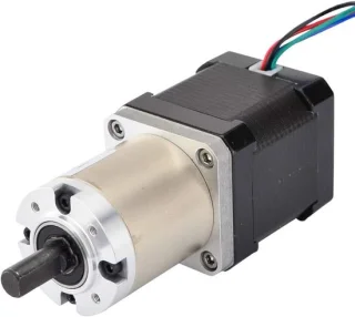 Nema 17 stappenmotor met 100:1 planetaire transmissie
