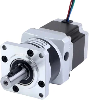 Nema 23 bipolaire stappenmotor met planetaire tandwielkast MG-serie